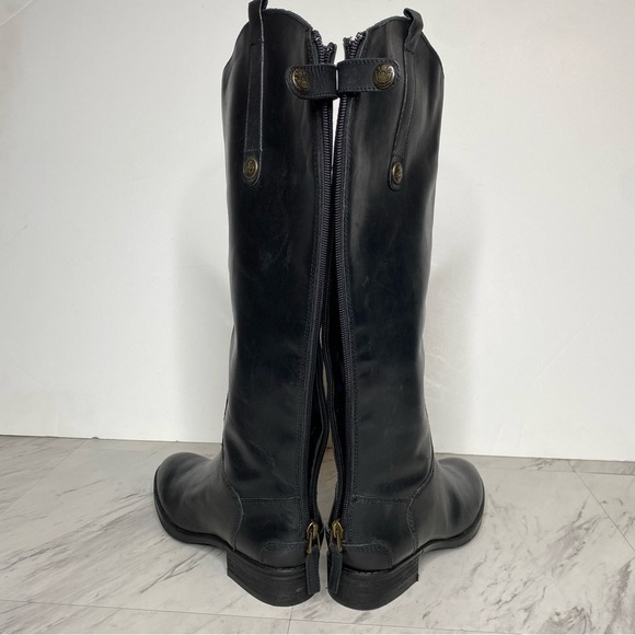 Sam Edelman Penny Black Leather Riding Boot 6M - Picture 4 of 16